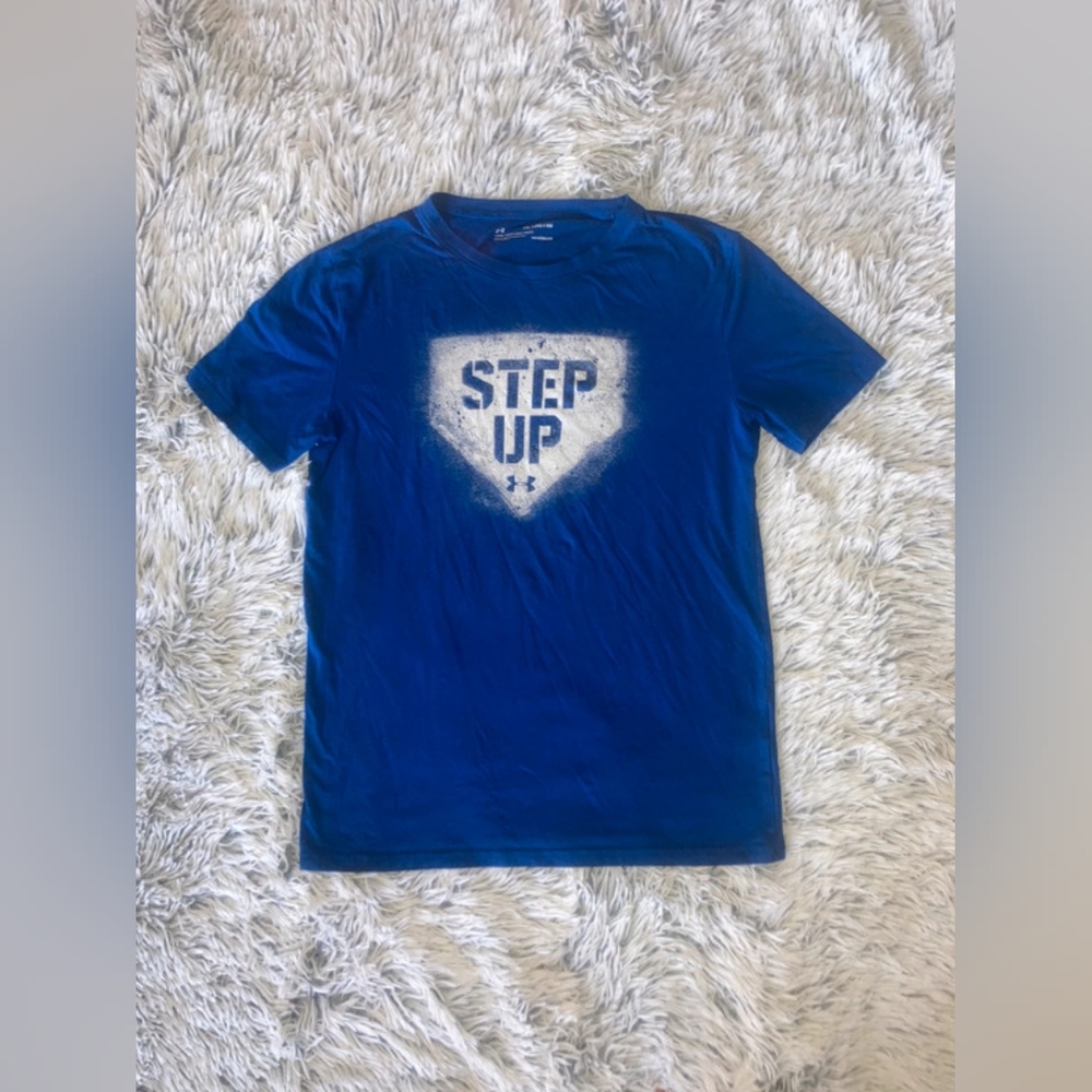 Under Armour YXL Blue Shirt
